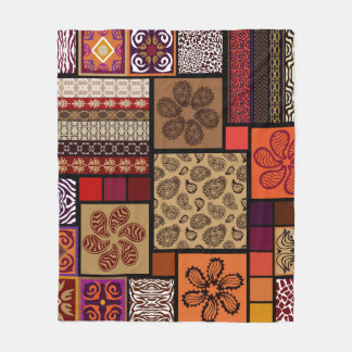 Couverture Polaire Un méga jeu créatif de motifs sans couture inspiré