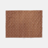 Couverture Polaire Un mur en briques (Devant (Horizontal))