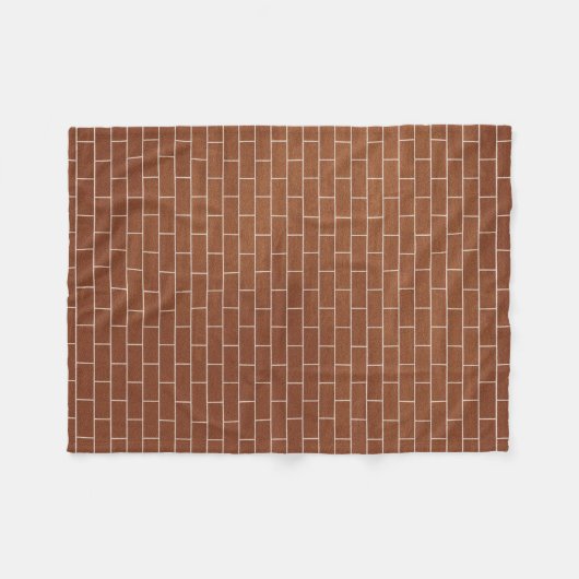 Couverture Polaire Un mur en briques (Devant (Horizontal))