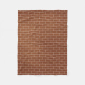 Couverture Polaire Un mur en briques (Devant)