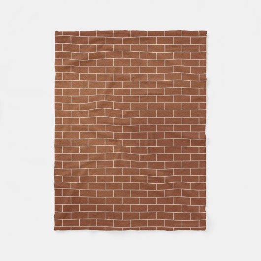 Couverture Polaire Un mur en briques (Devant)