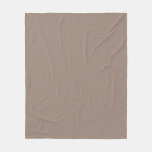 Couverture Polaire un mur marron avec une horloge