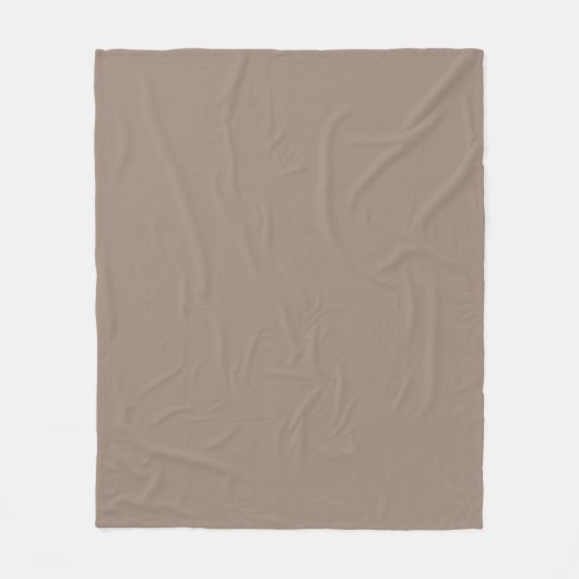 Couverture Polaire un mur marron avec une horloge (Devant)