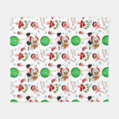 Couverture Polaire Un Noël très joyeux du roi Charles (Devant (Horizontal))