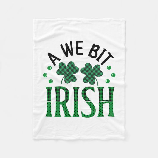 Couverture Polaire Un peu irlandais (Devant)