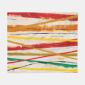 Couverture Polaire un tableau abstrait (Devant (Horizontal))