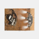 Couverture Polaire Un Véhicule Ascent Quittant Mars. (Devant (Horizontal))