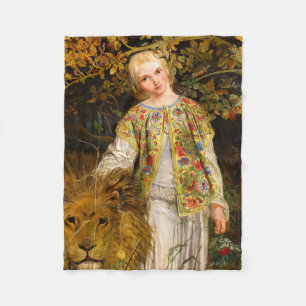 Couverture Polaire Una et le Lion, 1860 par William Bell Scott