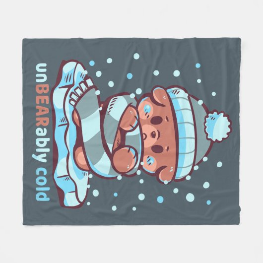Couverture Polaire Unbearably Cold (Devant (Horizontal))