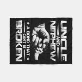 Couverture Polaire Uncle And Nephew A Bond That Can't Be Broken (Devant (Horizontal))