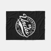 Couverture Polaire Uncle Est 2026 New Uncle Announcement Promoted To (Devant (Horizontal))