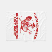 Couverture Polaire Undiagnosed But Soing Ain't Right Funny Raccoon Ch (Devant (Horizontal))