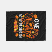 Couverture Polaire Une activité de remerciement Directeur Automne aut (Devant (Horizontal))