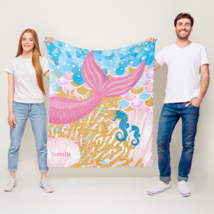 Couverture Polaire Une belle vie de sirène