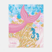 Couverture Polaire Une belle vie de sirène (Devant)