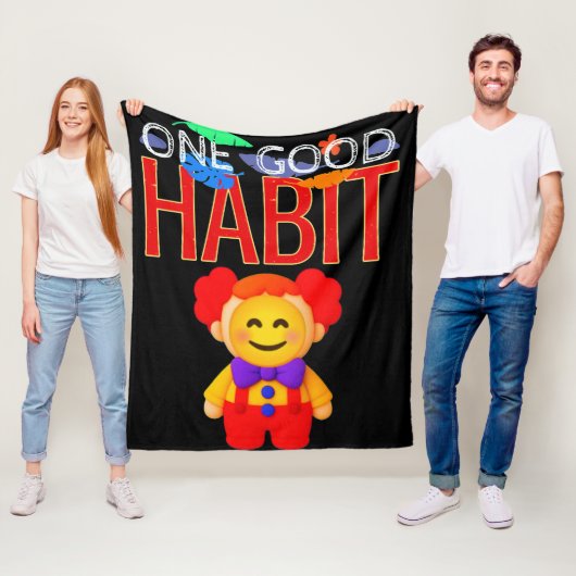 Couverture Polaire Une Bonne Habitude (En situation)
