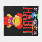 Couverture Polaire Une Bonne Habitude (Devant (Horizontal))