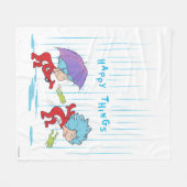 Couverture Polaire Une chose deux choses heureuses (Devant (Horizontal))