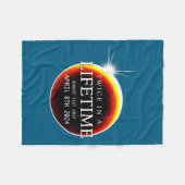 Couverture Polaire Une éclipse solaire 04 08 24 (Devant (Horizontal))