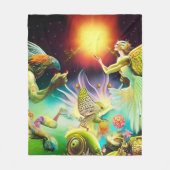 Couverture Polaire Une époque de peinture à l'huile repensée (Devant)