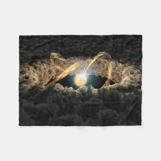 Couverture Polaire Une Étoile Entourée D'Un Disque Protoplanétaire (Devant (Horizontal))