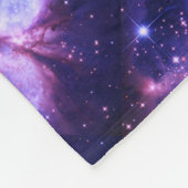Couverture Polaire Une Étoile Est Née Bleu Violet (Coin)