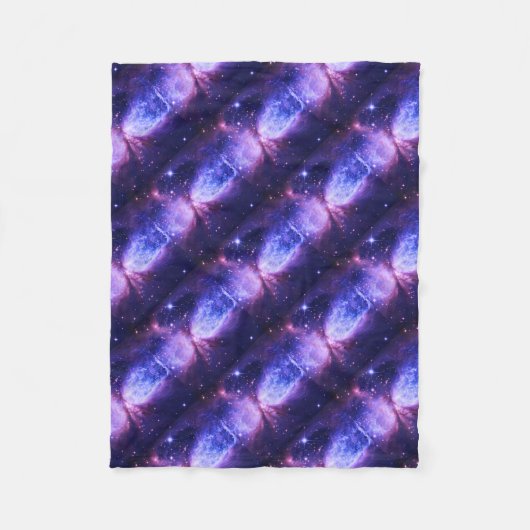 Couverture Polaire Une Étoile Est Née Bleu Violet (Devant)