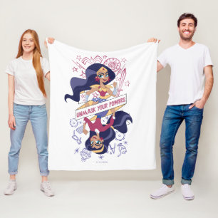 Couverture Polaire Une Femme Merveilleuse Démasque Vos Pouvoirs