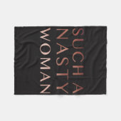 Couverture Polaire Une femme si méchante (Devant (Horizontal))