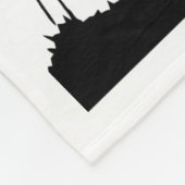 Couverture Polaire Une fille et son cheval amour Personnaliser couleu (Coin)