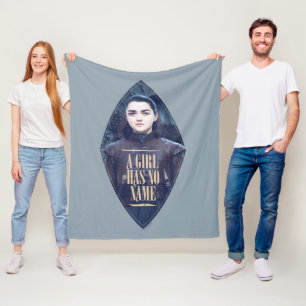 Couverture Polaire "Une Fille N'A Pas De Nom" Arya Stark Graphic