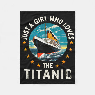 Couverture Polaire Une fille qui aime les filles du RMS Titanic