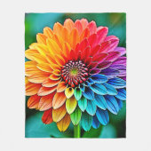 Couverture Polaire Une flamme d'espoir et de joie (Devant)