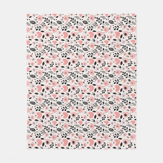 Couverture Polaire Une Fleur Fleurit Pour Sa Propre Joie (Devant)