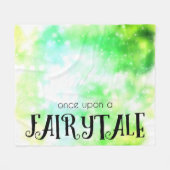 Couverture Polaire Une fois sur un conte de fées (Devant (Horizontal))