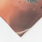 Couverture Polaire : Une fusion de Mandalas, Feathers et Dreamcatcher (Coin)