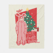 Couverture Polaire Une histoire de Noël | Lapin De Pâques Dérangé (Devant)