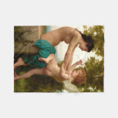 Couverture Polaire Une Jeune Fille Se Défendant Contre Eros (Devant (Horizontal))