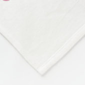 Couverture Polaire Une licorne blanche aux ailes (Coin)