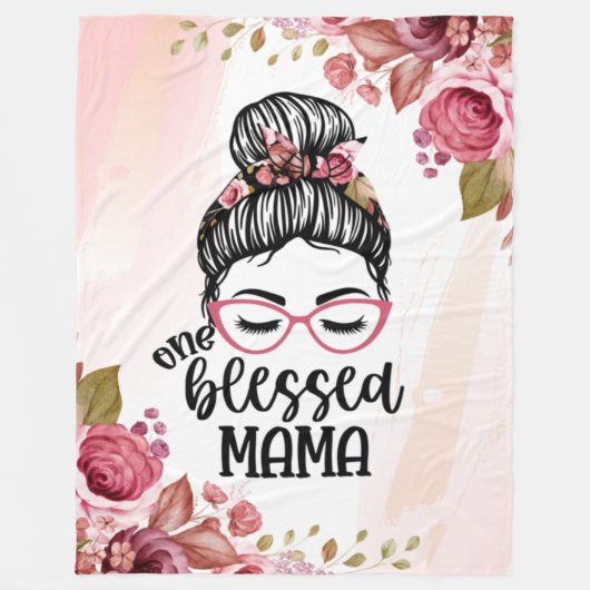 Couverture Polaire Une mère bienheureuse (Devant)