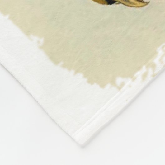 Couverture Polaire Une paire de faisans étranglés d'anneau dans un (Coin)