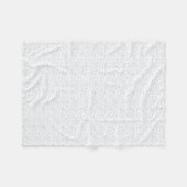 Couverture Polaire Une surface entièrement blanche et sans fonctionna (Devant (Horizontal))
