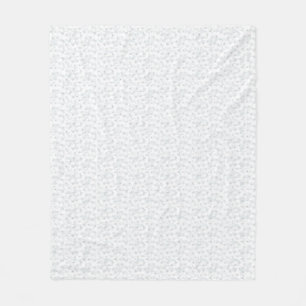 Couverture Polaire Une surface entièrement blanche et sans fonctionna