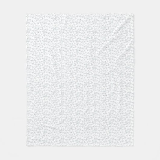 Couverture Polaire Une surface entièrement blanche et sans fonctionna (Devant)