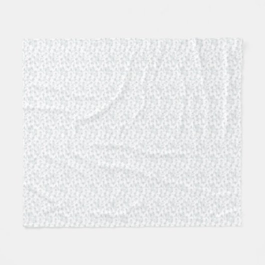 Couverture Polaire Une surface entièrement blanche et sans fonctionna (Devant (Horizontal))