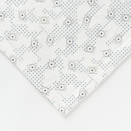 Couverture Polaire Une surface entièrement blanche et sans fonctionna (Coin)