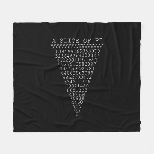 Couverture Polaire Une tranche du triangle Pi (Devant (Horizontal))