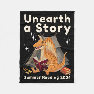 Couverture Polaire Unearth a Story Lecture estivale 2026 Spinosaurus