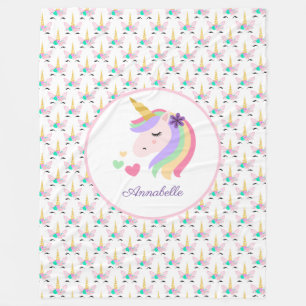 Couverture Polaire Unicorn