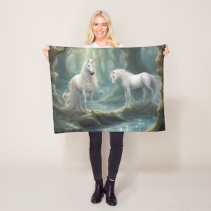 Couverture polaire Unicorn, 30 po x 40 po